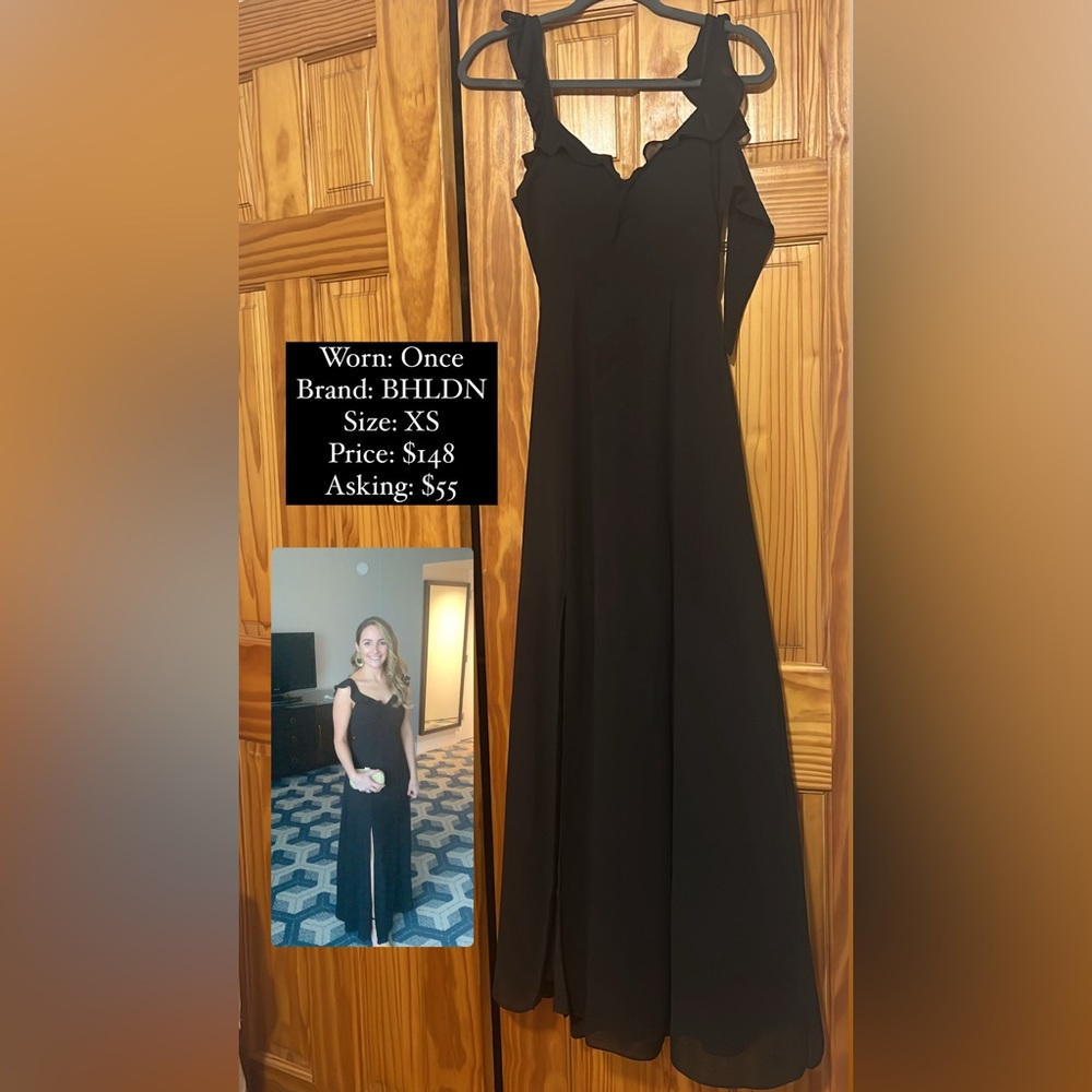 BHLDN Black Tie Wedding Guest Dress